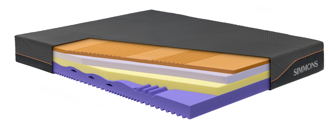 Colchón Simmons Memory Foam Onyx Supreme