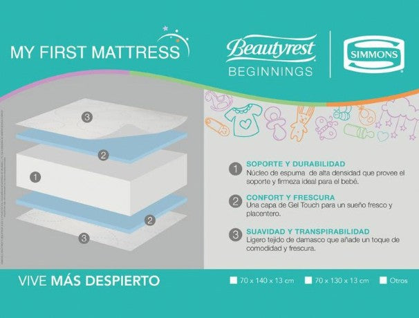 Colchón de Cuna Simmons My First Mattress