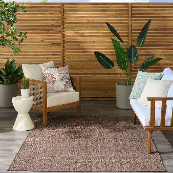 Alfombra Indoor/Outdoor Tulum Brown