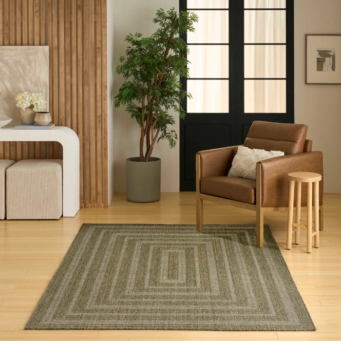 Alfombra Indoor/Outdoor Tulum Olive