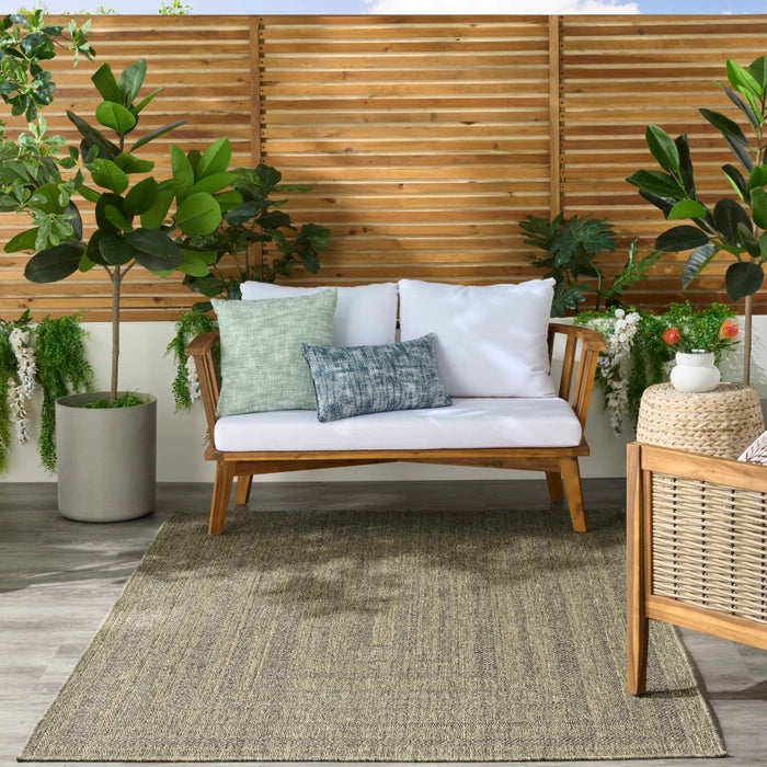 Alfombra Indoor/Outdoor Tulum Olive