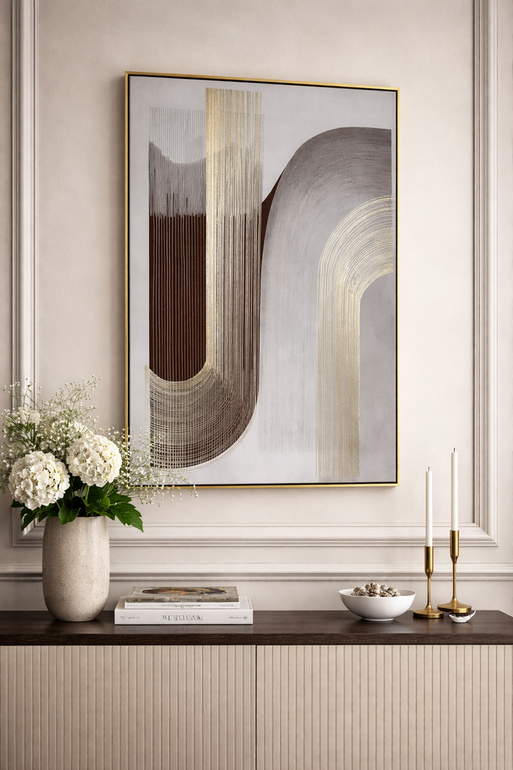 Cuadro Curva Del Tiempo 82X123